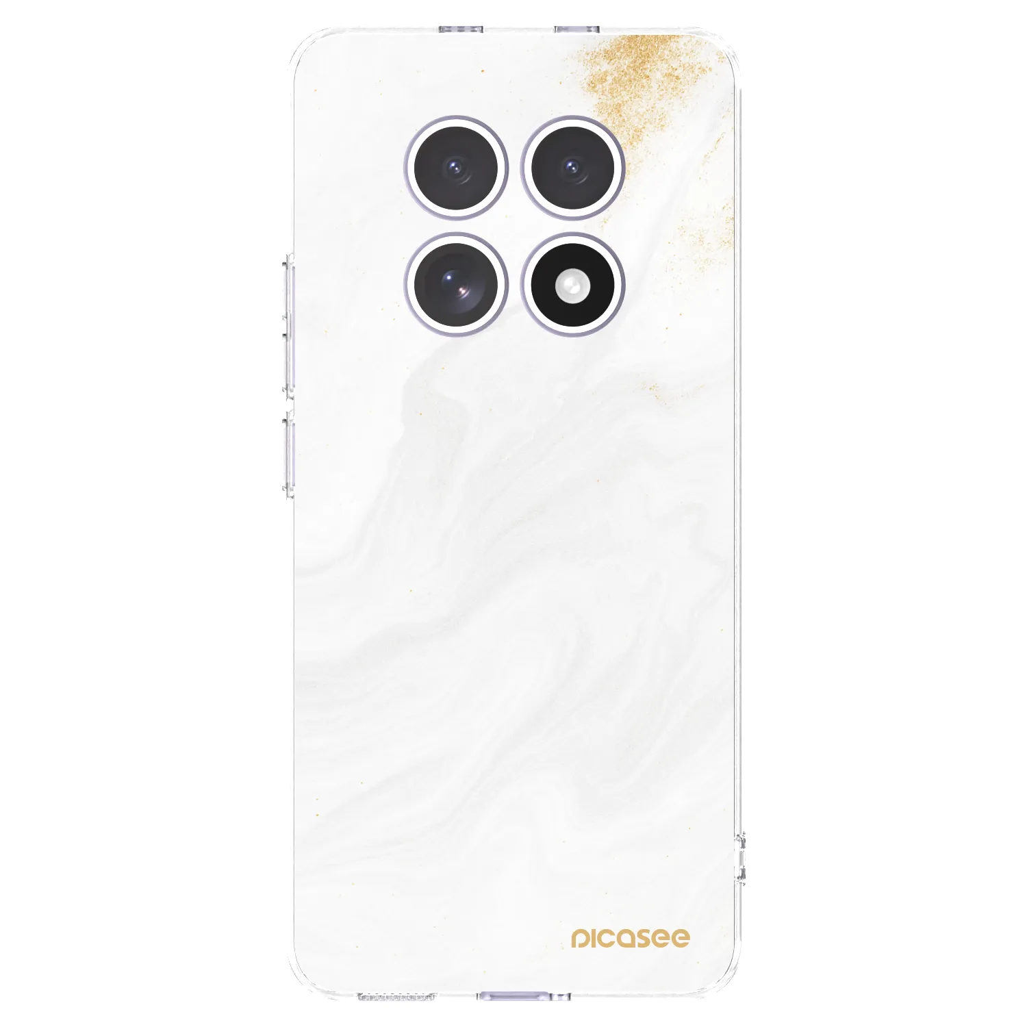 Picasee silikonska prozirna maskica za Xiaomi Redmi Note 15 - White