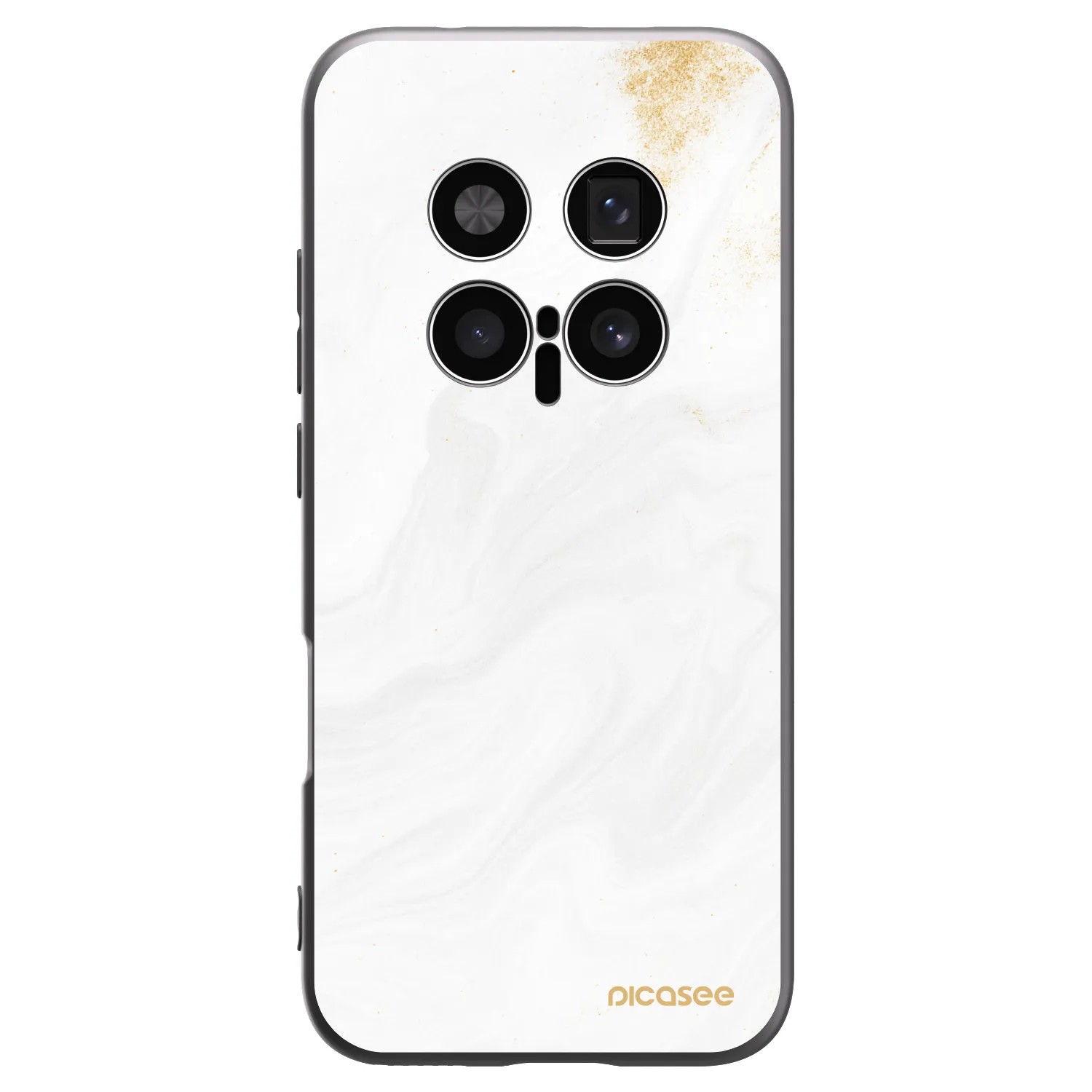 Picasee crna silikonska maskica za Honor Magic8 Pro 5G - White