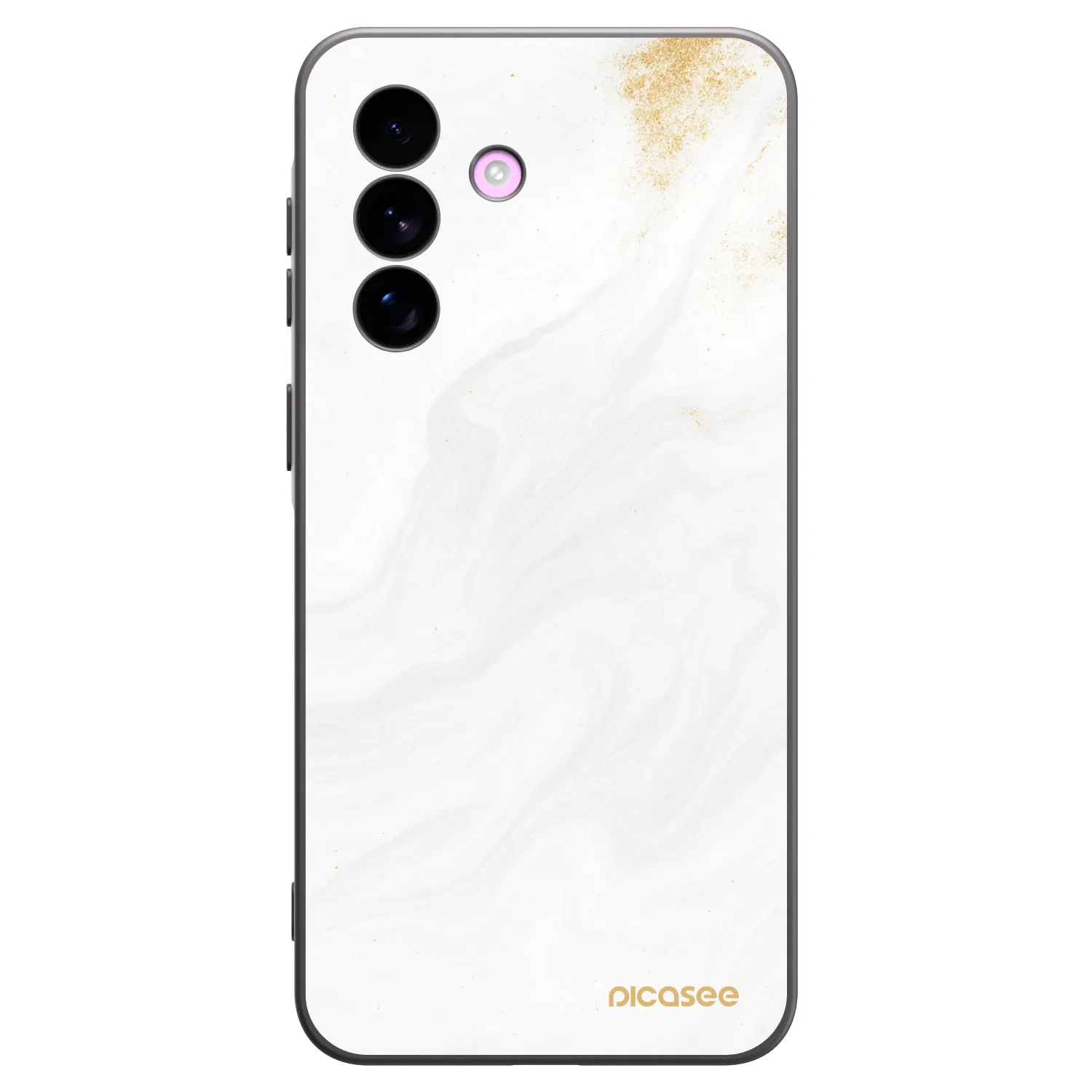Picasee crna silikonska maskica za Samsung Galaxy A57 5G - White