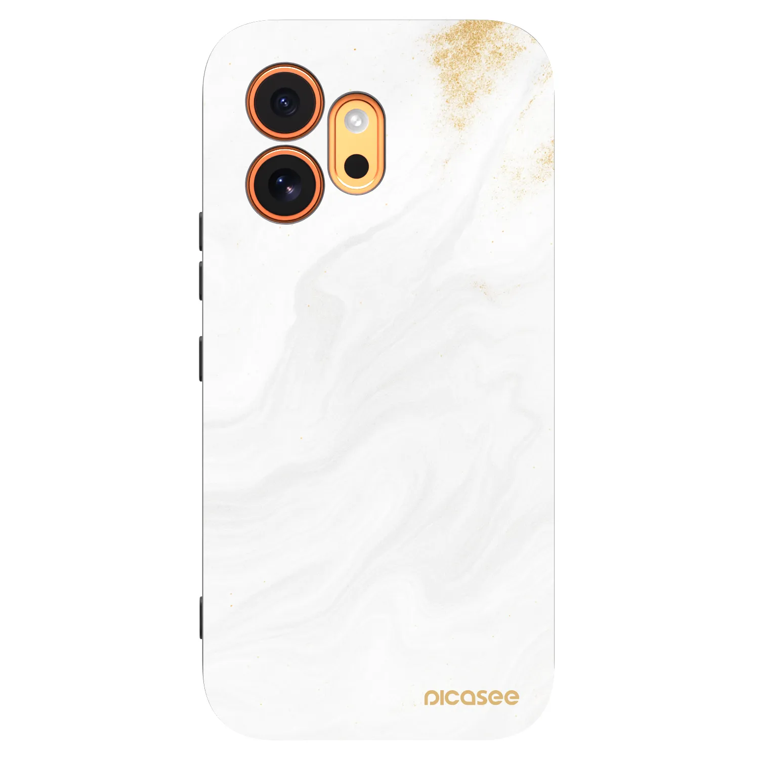 Picasee crna silikonska maskica za Honor 600 - White