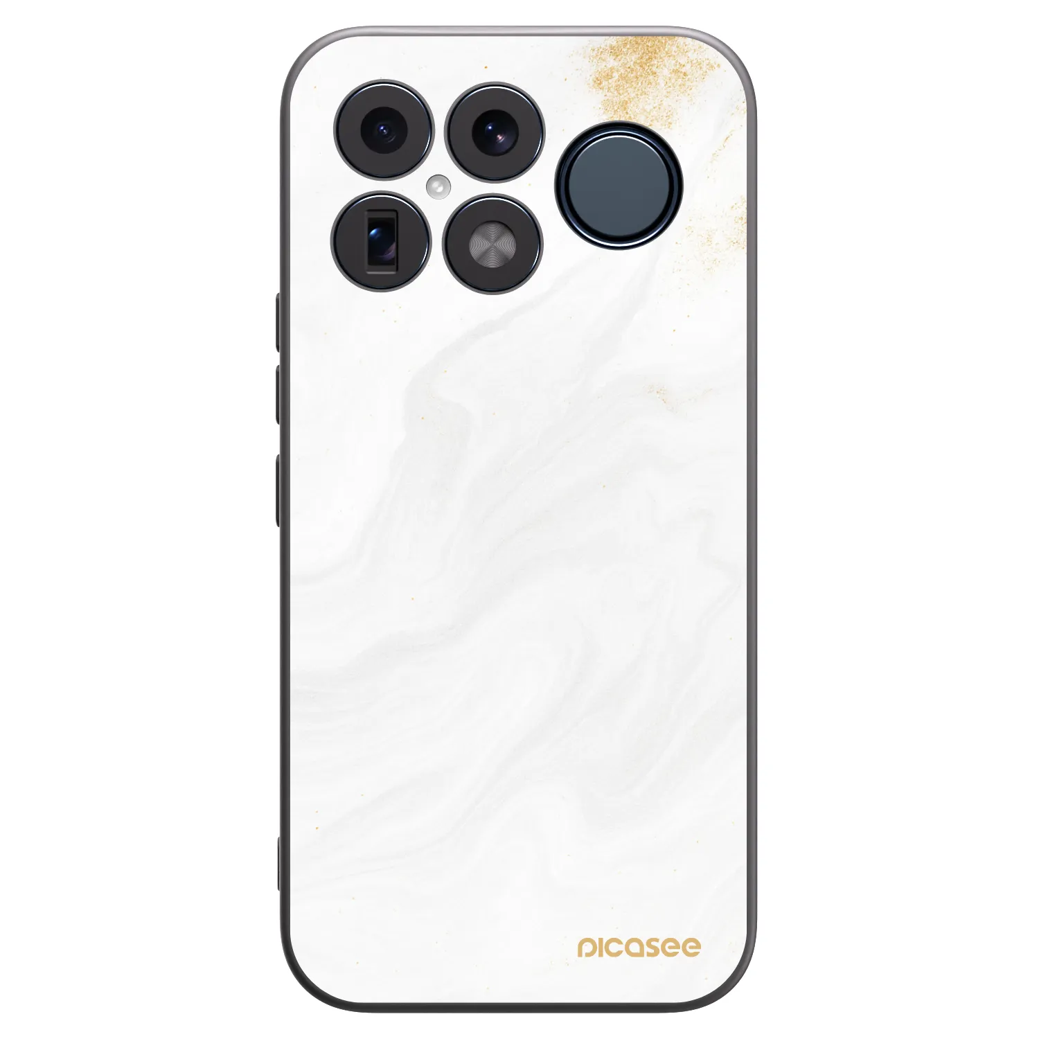Picasee crna silikonska maskica za Xiaomi Poco F8 Ultra - White