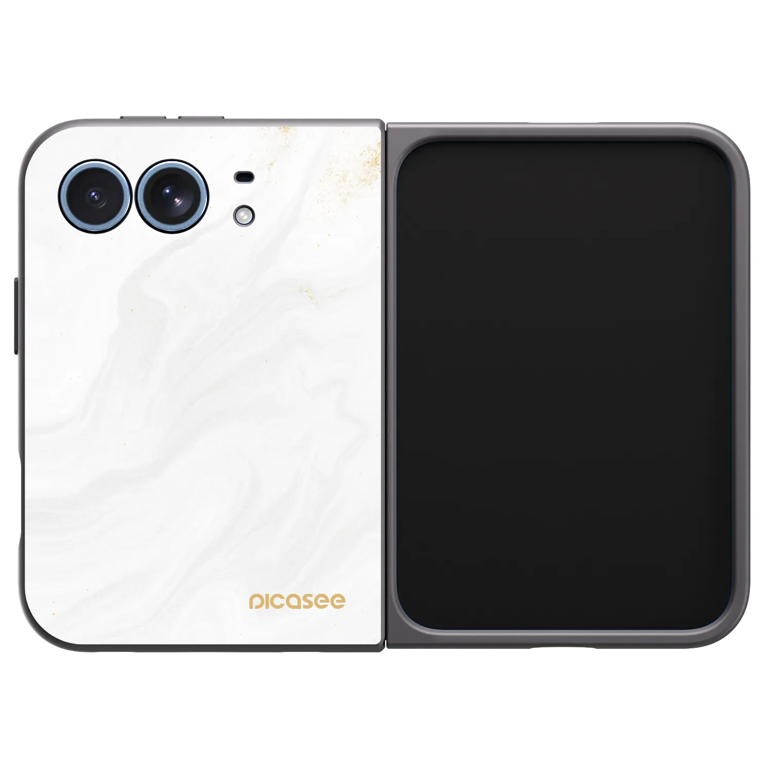 Picasee crna silikonska maskica za Apple iPhone Ultra - White