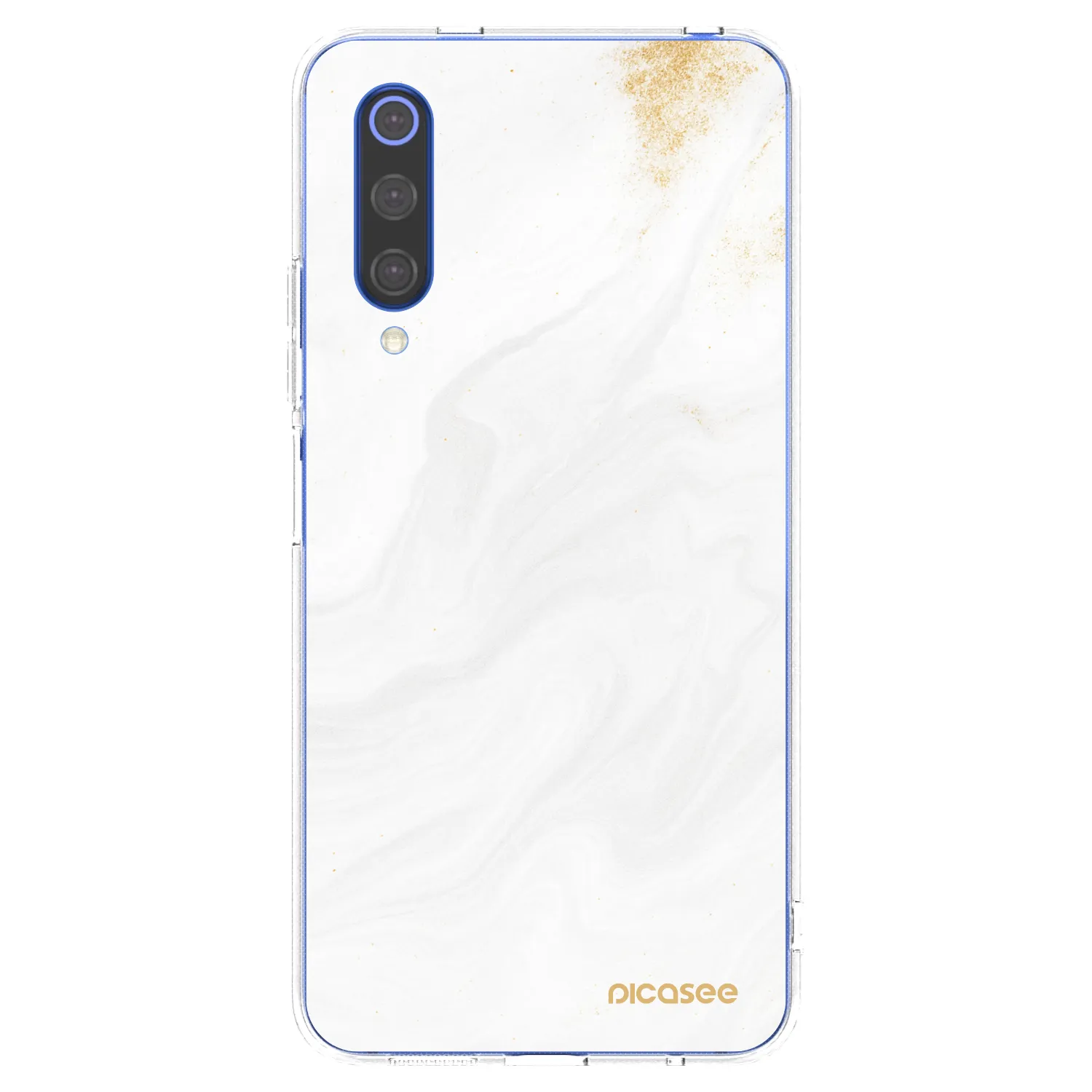 Picasee silikonska prozirna maskica za Xiaomi Mi 9 SE - White