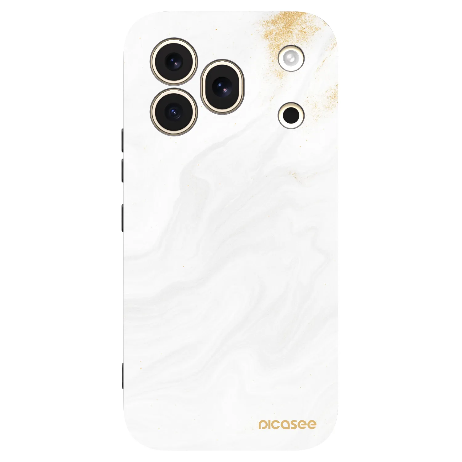 Picasee crna silikonska maskica za Honor 600 Pro - White