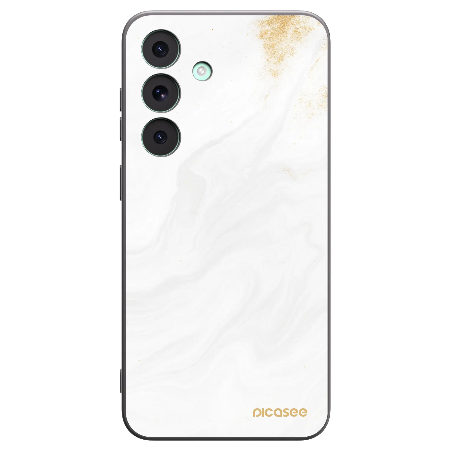 Picasee crna silikonska maskica za Samsung Galaxy S26 FE - White