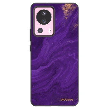 Picasee crna silikonska maskica za Xiaomi 13 Lite - Purple
