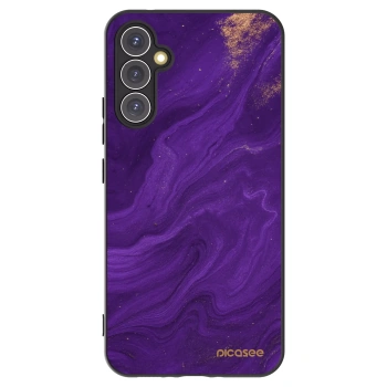 Picasee crna silikonska maskica za Samsung Galaxy A34 5G A346B - Purple