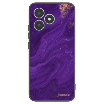 Picasee crna silikonska maskica za Realme C53 - Purple