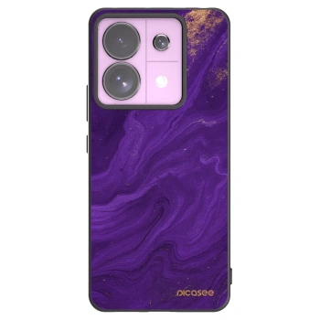 Picasee crna silikonska maskica za Xiaomi Redmi Note 13 Pro 5G - Purple