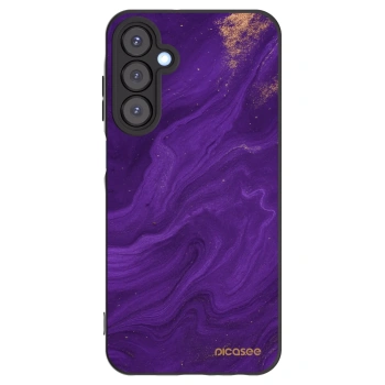 Picasee crna silikonska maskica za Samsung Galaxy A25 A256B 5G - Purple