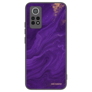 Picasee crna silikonska maskica za Xiaomi Redmi Note 12 Pro 4G - Purple