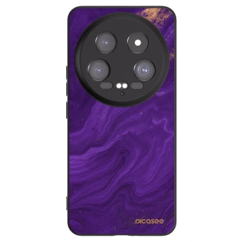 Picasee crna silikonska maskica za Xiaomi 14 Ultra - Purple