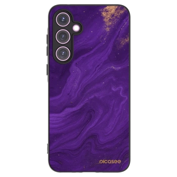 Picasee crna silikonska maskica za Samsung Galaxy A35 5G A356B - Purple