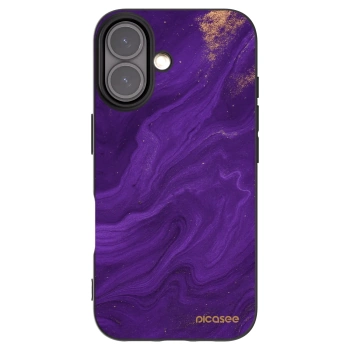 Picasee crna silikonska maskica za Apple iPhone 16 - Purple