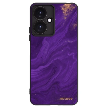 Picasee crna silikonska maskica za Xiaomi Redmi 13C 5G - Purple