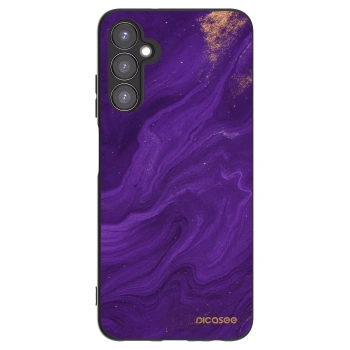 Picasee crna silikonska maskica za Samsung Galaxy A05s A057G - Purple