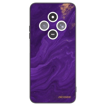 Picasee crna silikonska maskica za Xiaomi Redmi 14C - Purple