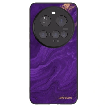Picasee crna silikonska maskica za Xiaomi 15 Ultra - Purple
