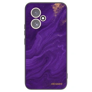 Picasee crna silikonska maskica za Honor 400 5G - Purple