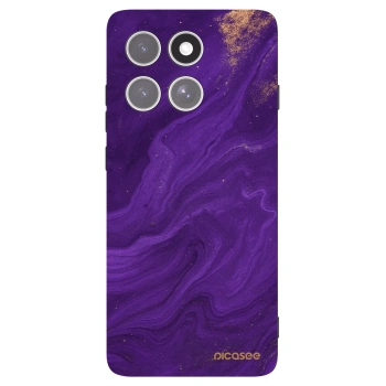 Picasee crna silikonska maskica za Motorola Edge 60 Pro - Purple