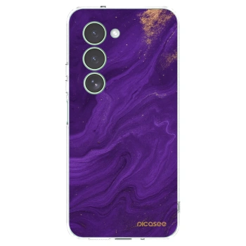 Picasee silikonska prozirna maskica za Xiaomi Redmi 15 5G - Purple
