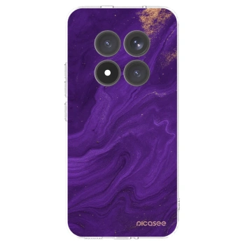 Picasee silikonska prozirna maskica za Xiaomi Redmi Note 15 Pro+ - Purple