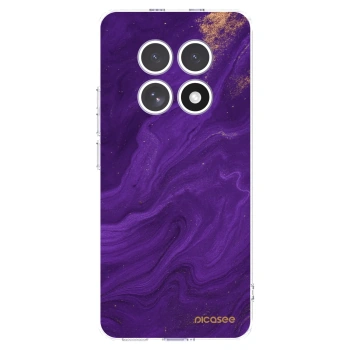 Picasee silikonska prozirna maskica za Xiaomi Redmi Note 15 - Purple