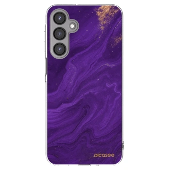 Picasee silikonska prozirna maskica za Samsung Galaxy A16 4G - Purple