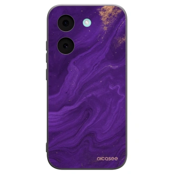 Picasee crna silikonska maskica za Xiaomi Poco X8 Pro - Purple