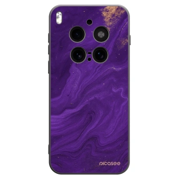 Picasee crna silikonska maskica za Vivo X300 Pro - Purple
