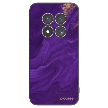 Picasee crna silikonska maskica za Xiaomi Redmi Note 15 Pro 5G - Purple