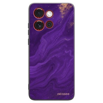 Picasee crna silikonska maskica za Motorola Edge 60 Neo 5G - Purple