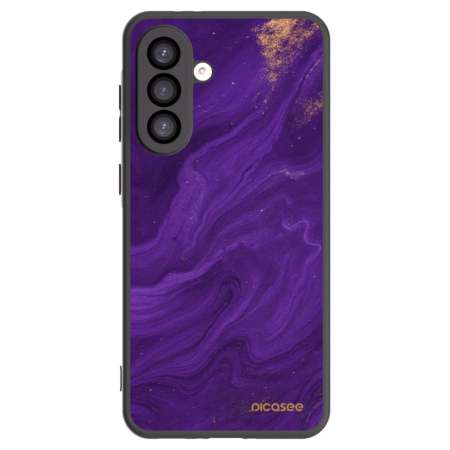 Picasee crna silikonska maskica za Samsung Galaxy A26 5G A266B - Purple