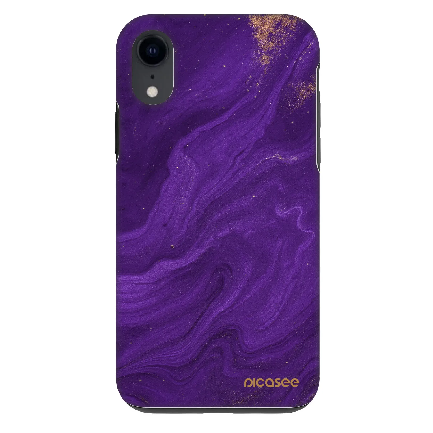 Picasee Fashion Case za Apple iPhone XR - Purple