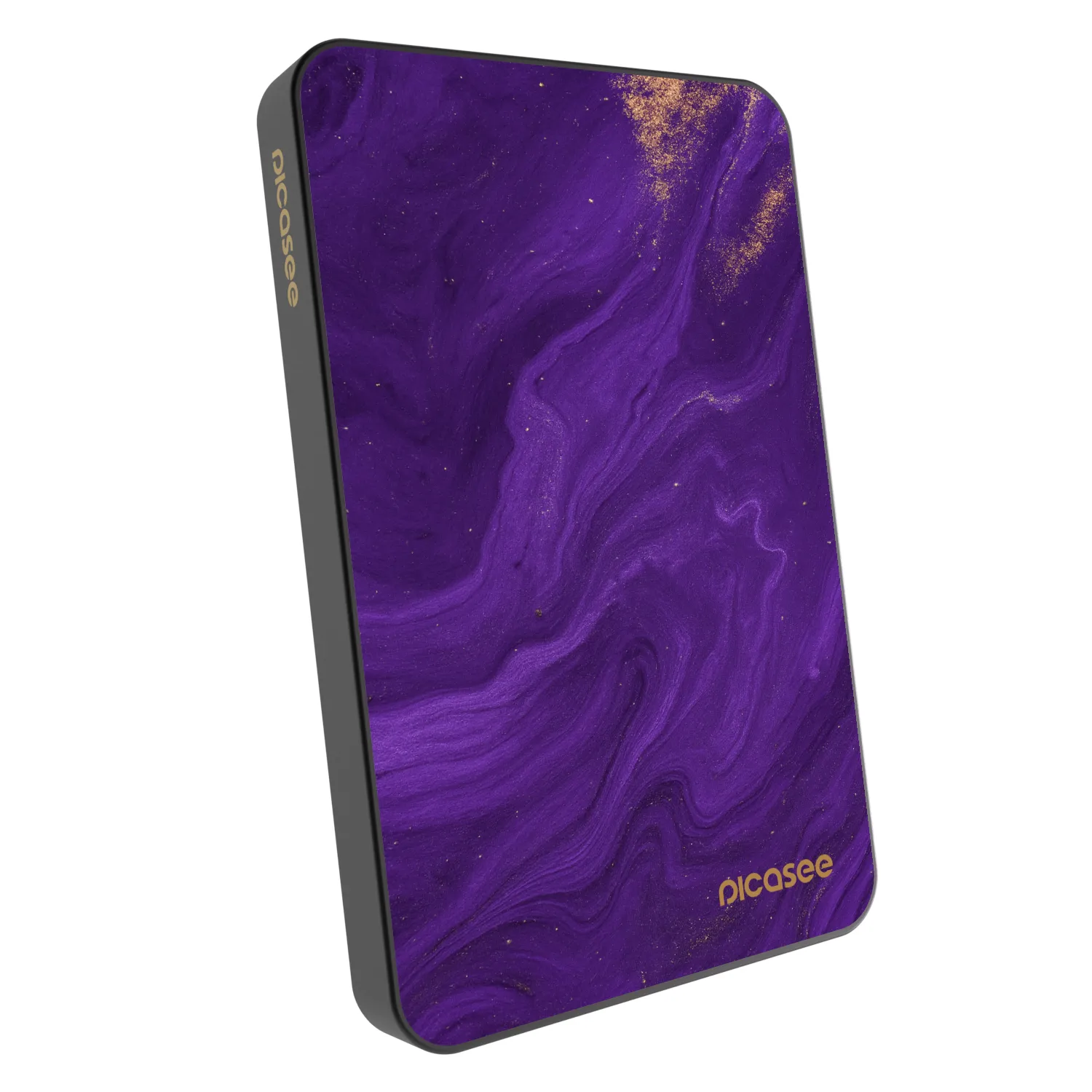 Picasee Prijenosni punjač s MagSafe 5 000 mAh Sivo - Purple
