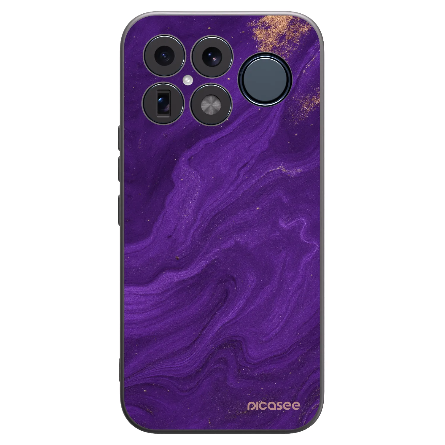 Picasee crna silikonska maskica za Xiaomi Poco F8 Ultra - Purple