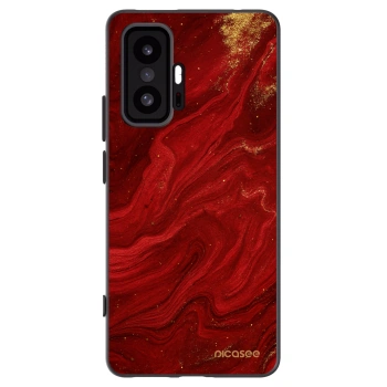 Picasee crna silikonska maskica za Xiaomi 11T Pro - Red