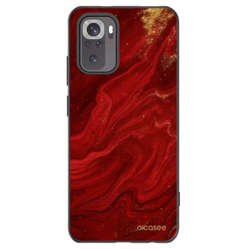Picasee crna silikonska maskica za Xiaomi Redmi Note 11S 4G - Red