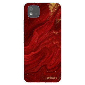 Picasee silikonska prozirna maskica za Realme C11 (2021) - Red