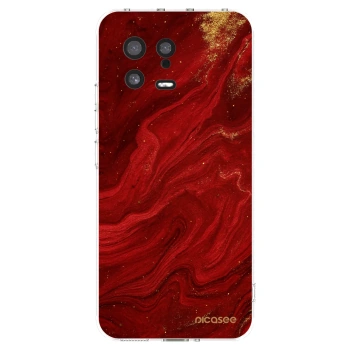 Picasee silikonska prozirna maskica za Xiaomi 13 - Red