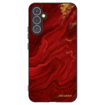 Picasee crna silikonska maskica za Samsung Galaxy A34 5G A346B - Red