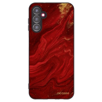 Picasee crna silikonska maskica za Samsung Galaxy A14 5G A146P - Red