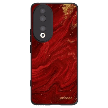 Picasee crna silikonska maskica za Honor 90 5G - Red