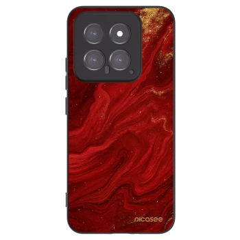 Picasee crna silikonska maskica za Xiaomi 14 - Red