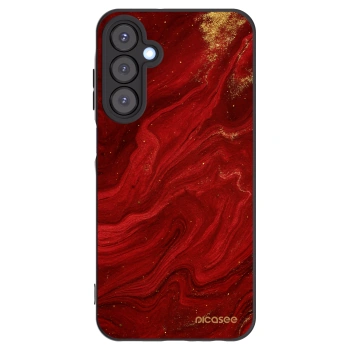Picasee crna silikonska maskica za Samsung Galaxy A25 A256B 5G - Red