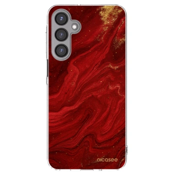 Picasee silikonska prozirna maskica za Samsung Galaxy A16 5G - Red