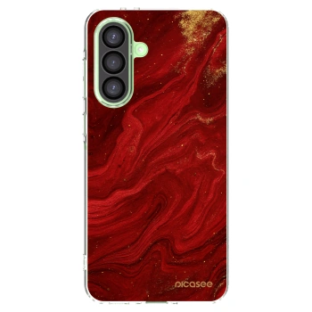 Picasee silikonska prozirna maskica za Samsung Galaxy A26 5G A266B - Red
