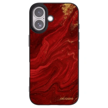 Picasee crna silikonska maskica za Apple iPhone 17 - Red