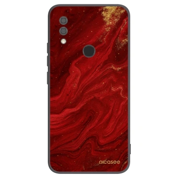 Picasee crna silikonska maskica za Xiaomi Redmi 7 - Red