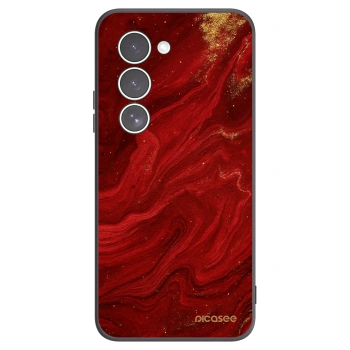 Picasee crna silikonska maskica za Xiaomi Redmi 15 5G - Red